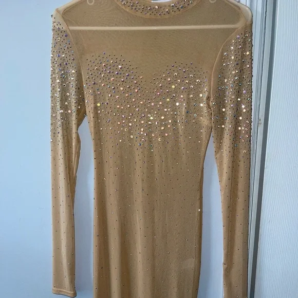 hot and delicious gold dress Metallic Gold Goddess Dress - Elegant & Timeless, Extra Small | Ellae Lisque
